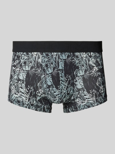 HOM Trunks mit elastischem Label-Bund Anthrazit 1