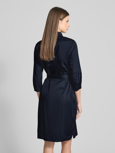 Betty Barclay Overhemdjurk met strikceintuur Marineblauw - 5