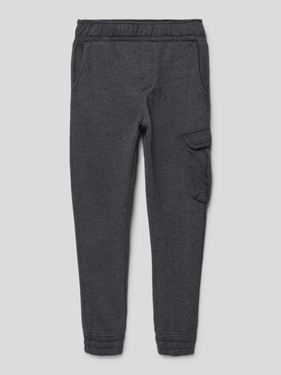 Name It Sweatpants mit Cargotasche Modell 'VARONTO' Black 1