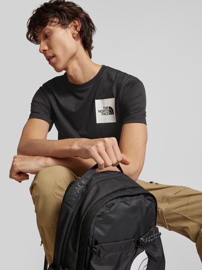 The North Face T-Shirt mit Label-Print Black 3