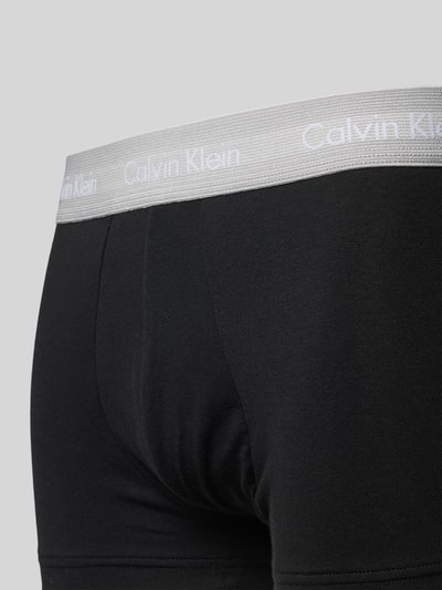 Calvin Klein Underwear Trunks mit Logo-Bund im 3er-Pack Black 2