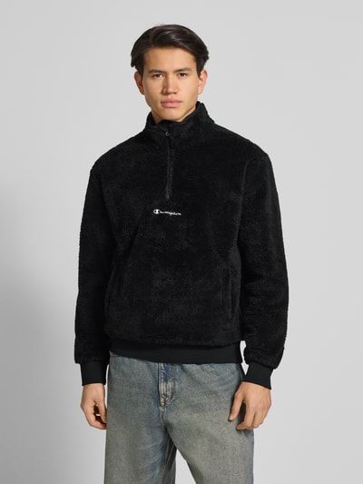 CHAMPION Sweatshirt mit Stehkragen Black 4