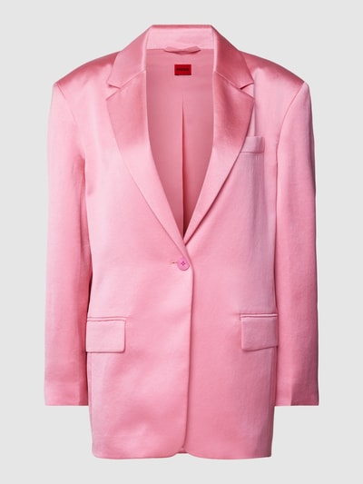 HUGO Blazer mit Pattentaschen Modell 'Agura' Pink 2