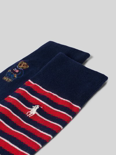 Polo Ralph Lauren Underwear Socken mit Label-Details im 2er-Pack Marine 2