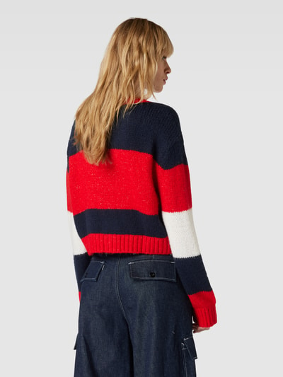 Tommy Jeans Cardigan mit Blockstreifen Marine 5