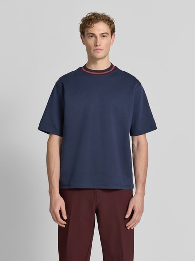 Jake*s Studio Men T-Shirt mit Rundhalsausschnitt Marine 4