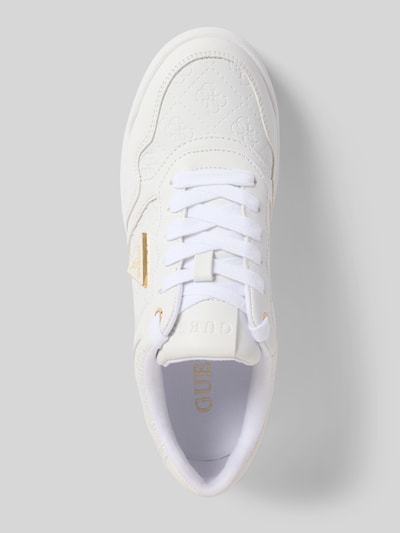 Guess Sneaker mit Logo-Applikation Modell 'Miram' Weiss 3