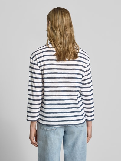 Pepe Jeans Regular Fit T-Shirt aus Baumwoll-Mix Marine 5