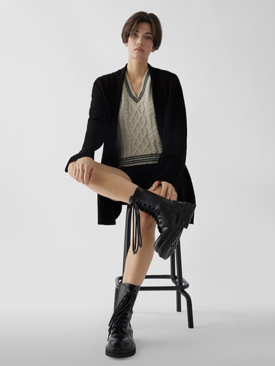 Nili Lotan Strickjacke aus Kaschmir Schwarz 3