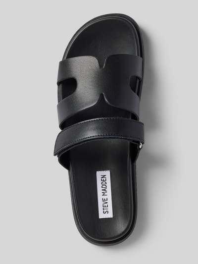 Steve Madden Slides mit Klettverschluss Modell 'MISSILE' Black 4