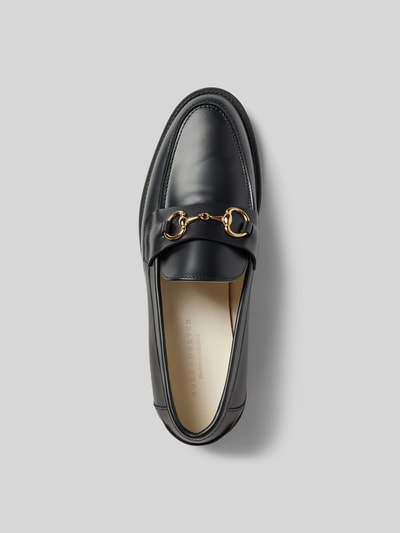 Duke & Dexter Loafer mit Label-Detail Black 4