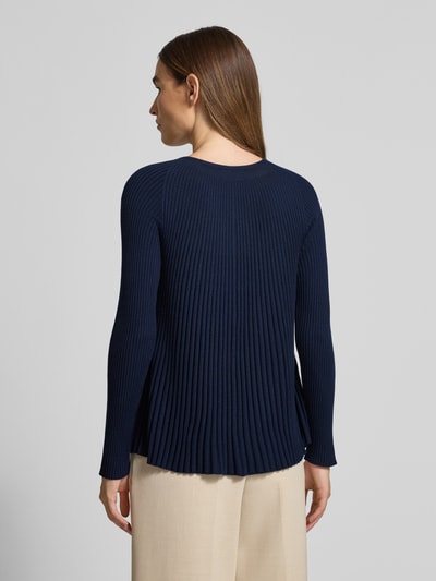 Hemisphere Strickjacke mit Knopfleiste Dunkelblau 5