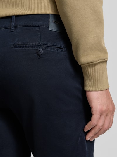Brax Prosty spodnie z mieszanka wiskozy model 'Everest' Granatowy 3
