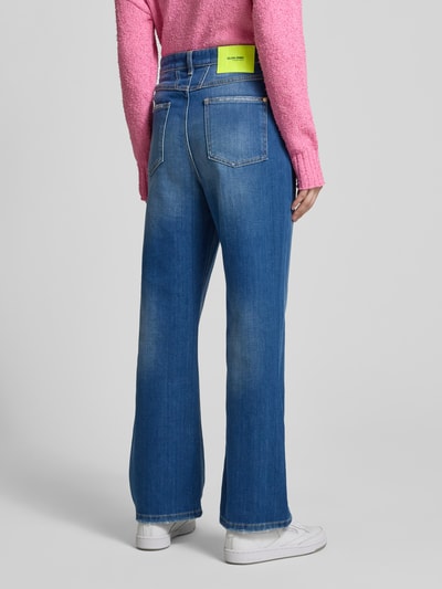 Goldgarn Cropped Flare Cut Jeans im 5-Pocket-Design Modell 'LUISENPARK' Blau 5