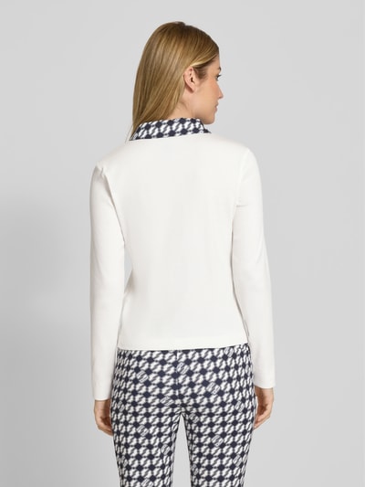 Marc Cain Longsleeve mit Zweiwege-Reißverschluss Offwhite 5