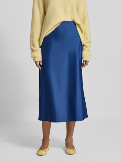 YAS Spódnica midi z plisami model ‘PELLA’ Granatowy 4