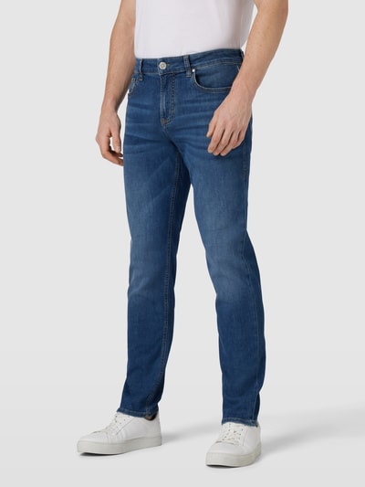 JOOP! Jeans Jeansy o kroju modern fit z 5 kieszeniami model ‘MITCH’ Jeansowy niebieski 4