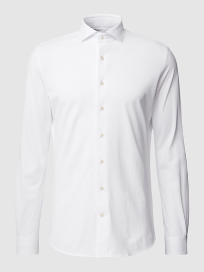 Profuomo Business-Hemd mit Kentkragen Weiss 2