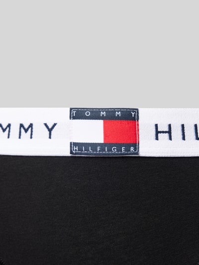 TOMMY HILFIGER Figi bikini z elastycznym pasem z logo model ‘TH Heritage’ Czarny 2