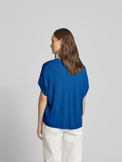 Juvia Sweatshirt in kurzärmeligem Design Bleu 5