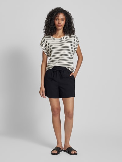 Vero Moda Loose Fit Shorts mit Tunnelzug Modell 'CARMEN' Black 1