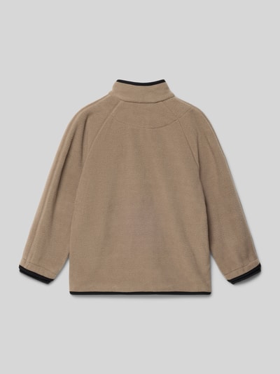 Mayoral Regular Fit Fleecejacke mit Brusttasche Mittelgrau 3