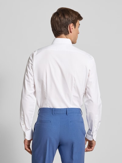 Carl Gross Regular Fit Business-Hemd mit Knopfleiste Modell 'Enno' Offwhite 5