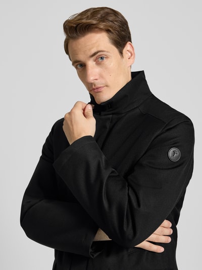 JOOP! Collection Krótki płaszcz z kieszeniami z patką model ‘DARRY’ Czarny 3