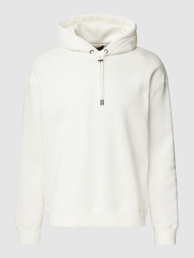 CINQUE Hoodie mit Label-Detail Modell 'Swift' Offwhite 2