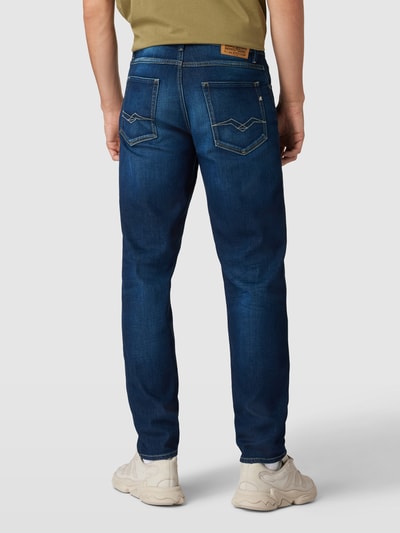 Replay Jeans mit Label-Patch Modell 'SANDOT' Dunkelblau 5