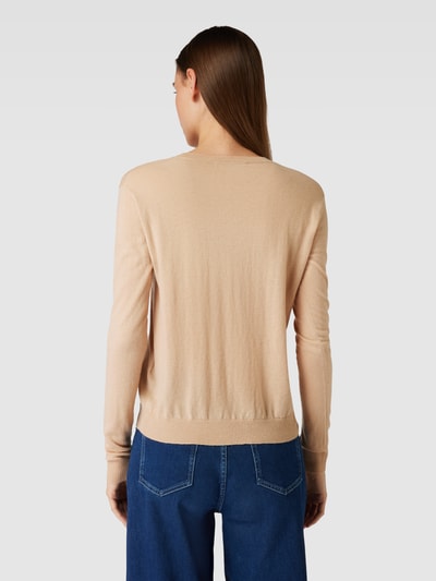 Weekend Max Mara Shirt met lange mouwen en ronde hals, model 'MOCHI' Camel - 5