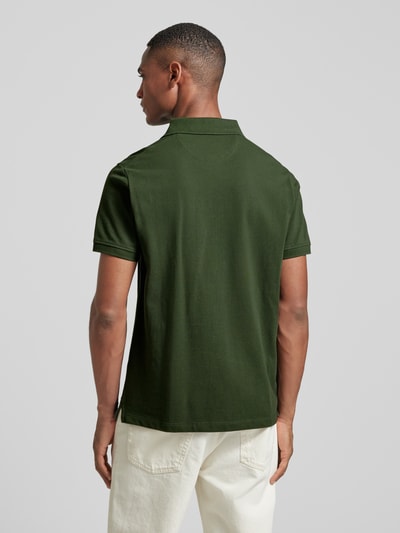 s.Oliver RED LABEL Poloshirt met labelstitching Olijfgroen - 5