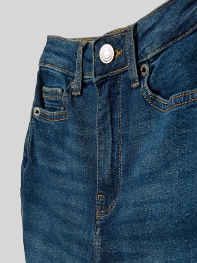 Only & Sons Tapered fit jeans van katoenmix, model 'YOKE' Donkerblauw - 2