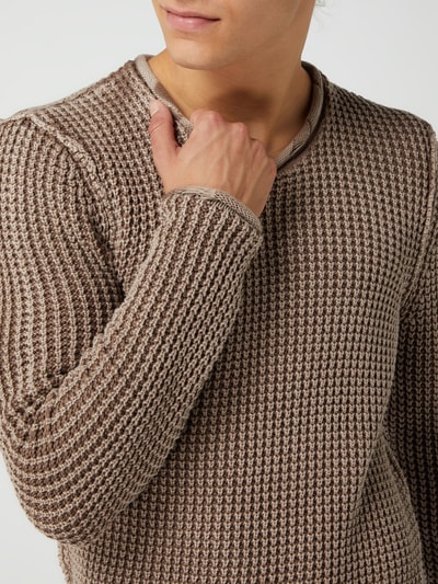 Replay Pullover im Used-Look  Beige 3