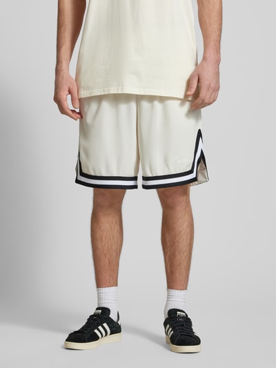 KARL KANI Loose Fit Shorts mit elastischem Bund Offwhite 4