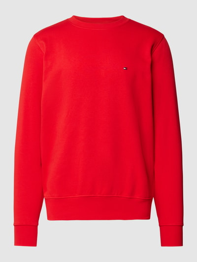 Tommy Hilfiger Sweatshirt mit Label-Stitching c Rot 2