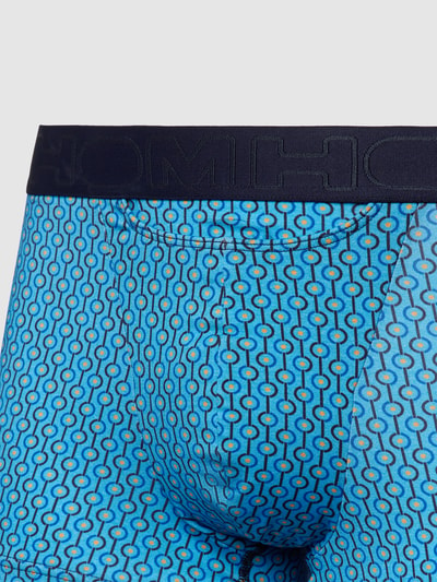 HOM Boxershort met all-over motief, model 'CAMERON' Bleu - 2