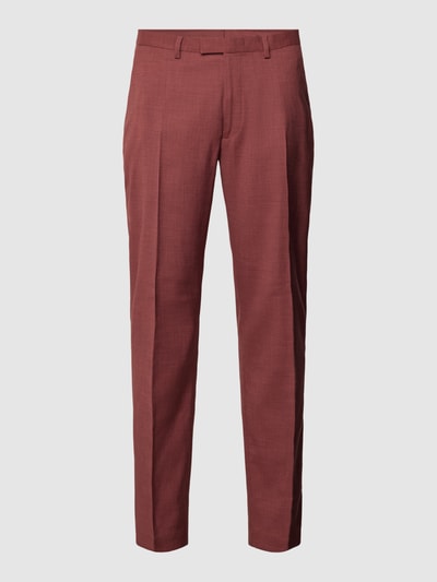 MCNEAL Stoffen broek met persplooien Rood - 2