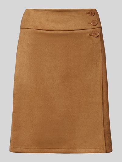 Betty Barclay Knielange rok met deelnaden Cognac - 2