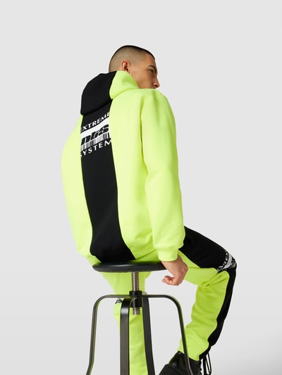 VTMNTS Hoodie im Colour-Blocking-Design Gelb 6