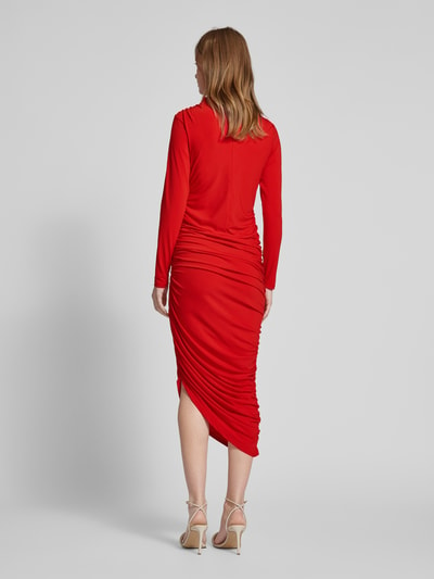 Christian Berg Woman Selection Maxikleid mit Raffungen Rot 5