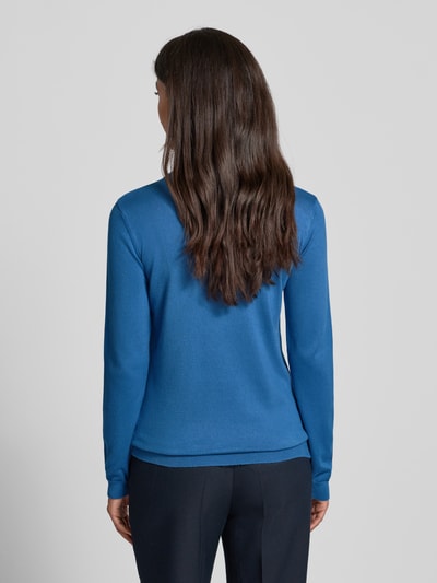 More & More Coltrui van viscosemix met labeldetail Oceaanblauw - 5