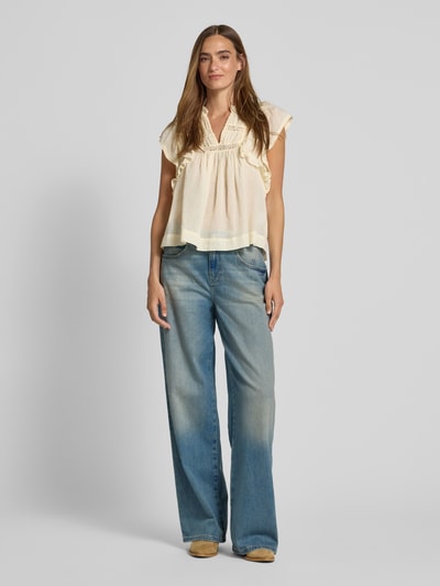 MOS MOSH Loose Fit Jeans mit Tunnelzug Modell 'Milo' Blau 1