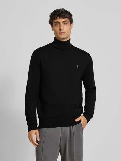 Polo Ralph Lauren Coltrui van merinowol Zwart - 4
