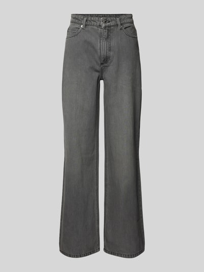 Zadig & Voltaire Straight Leg Jeans im 5-Pocket-Design Modell 'ELIO' Dunkelgrau 2