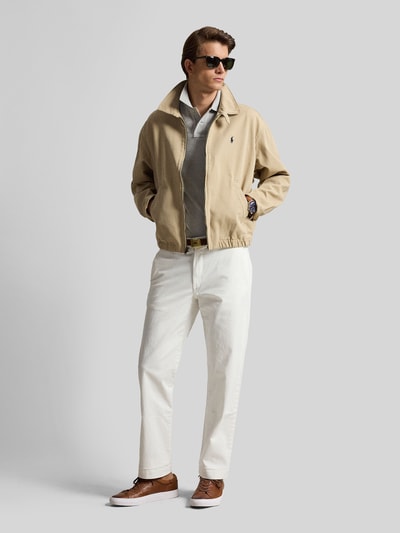 Polo Ralph Lauren Koszulka polo o kroju regular fit z czystej bawełny Jasnoszary melanż 1