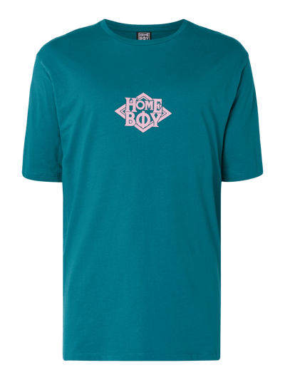 Homeboy T-Shirt mit Logo-Prints Gruen 2