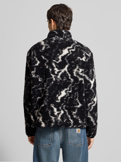 Only & Sons Kurtka z futerka o kroju regular fit ze wzorem na całej powierzchni model ‘JAIMY’ Czarny 5