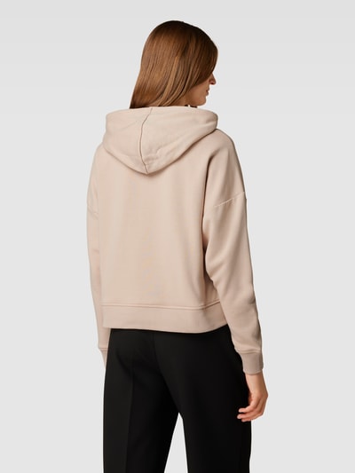 TOMMY HILFIGER Hoodie mit Logo-Print Taupe 5