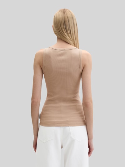 Marc O'Polo Regular Fit Top aus Baumwoll-Mix Sand 5